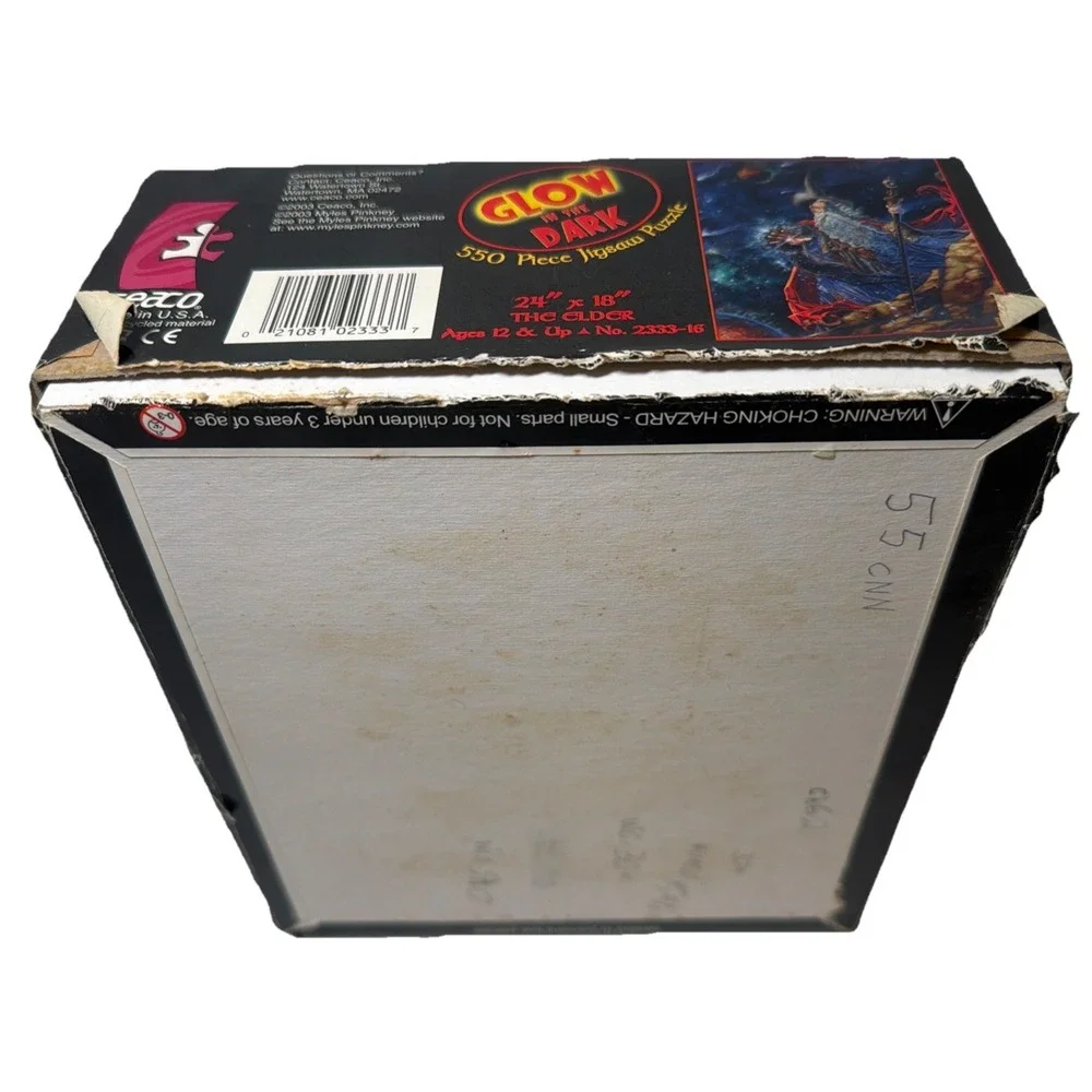 The Elder - 550 Piece Glow-In-The-Dark Ceaco Jigsaw Puzzle 2003 18